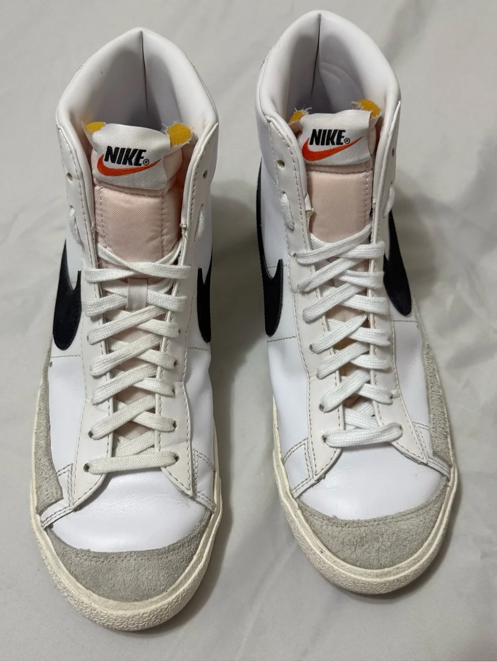 Mens US 10 -Nike Blazer Mid 77 Vintage White Black 2019 sneaker shoe